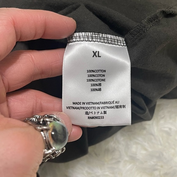 EUC Men’s Size X-large Fear Of God Essentials Crew-neck Cotton Tee In Ink Color - Picture 15 of 16